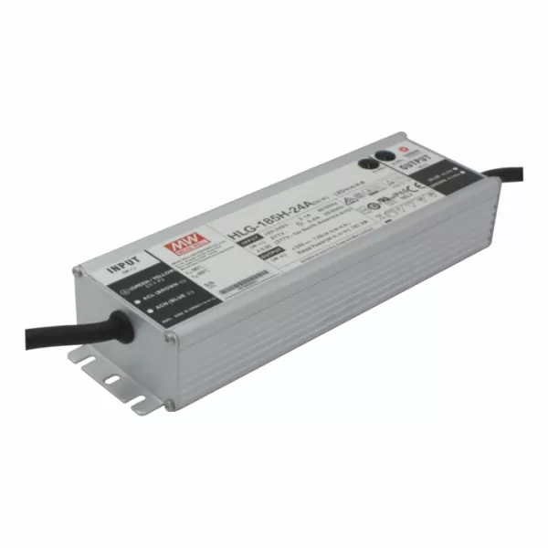 Mean Well Power Supply 24V DC 185W HLG-185H-24A